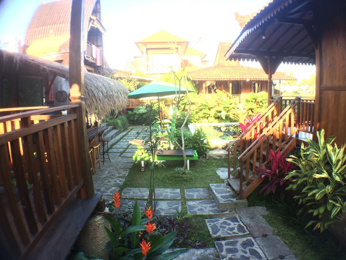 Green Paddy Hostel & Villa Убуд Екстер'єр фото