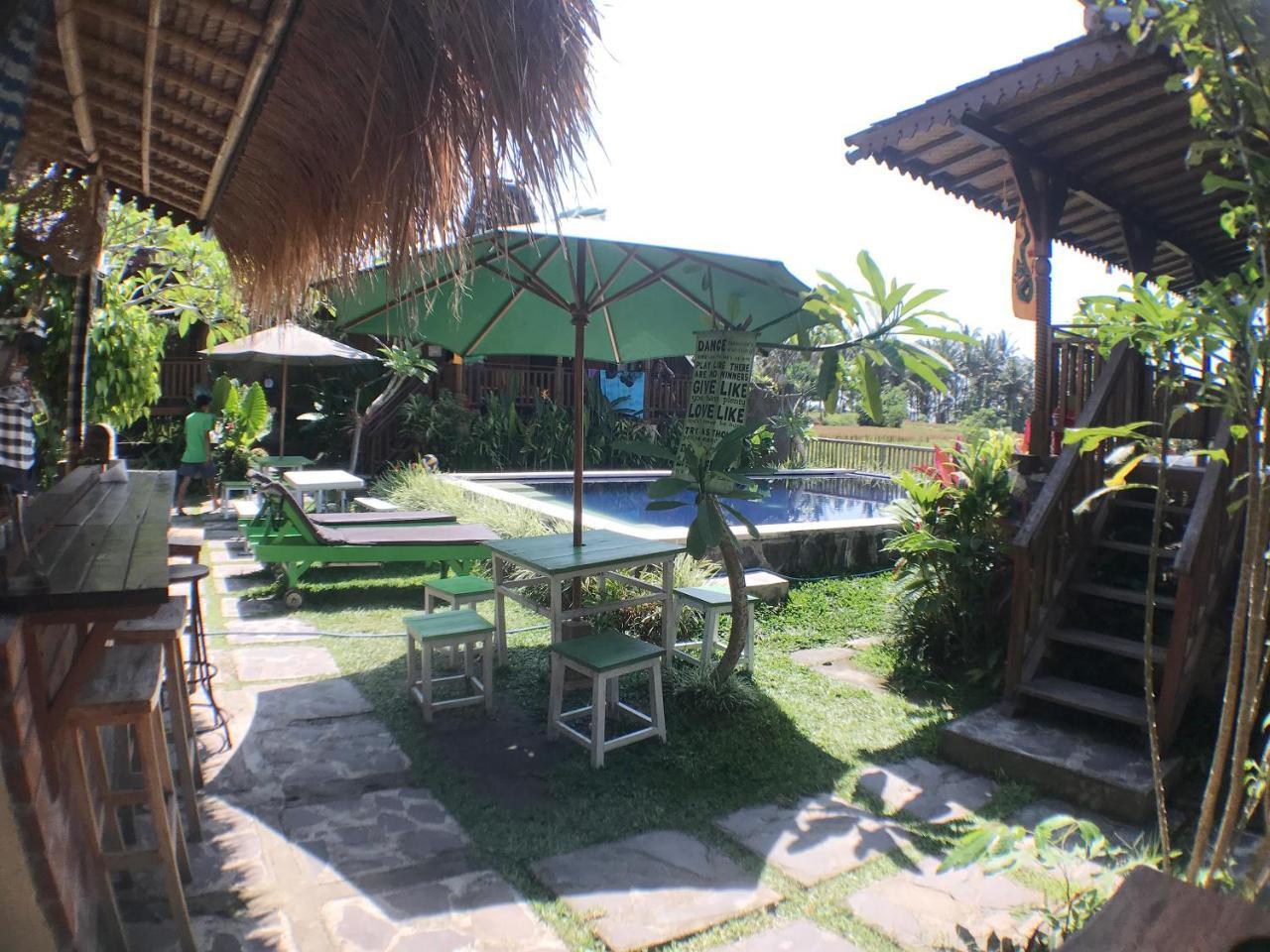 Green Paddy Hostel & Villa Убуд Екстер'єр фото